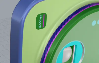 Xiaomi 17 Ultra手机模型 RS材质带贴图