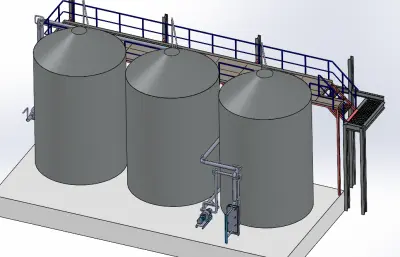 青贮筒仓贮藏库