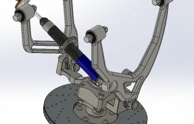 前双叉臂悬架结构