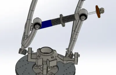 前双叉臂悬架结构