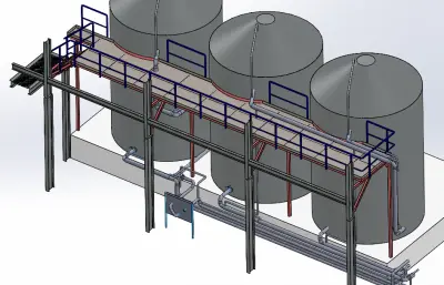 青贮筒仓贮藏库