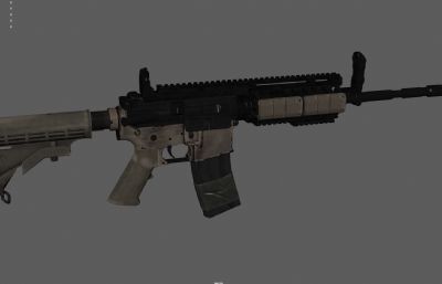 m4a1卡宾枪 自动步枪 突击步枪