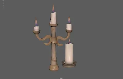 烛台 蜡烛 烛灯 灯台