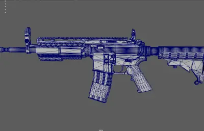 m4a1卡宾枪 自动步枪 突击步枪