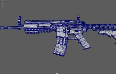 m4a1卡宾枪 自动步枪 突击步枪