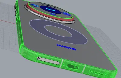 HUAWEI Mate 80 Pro手机模型