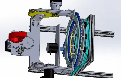 手腕康复机器人原型结构