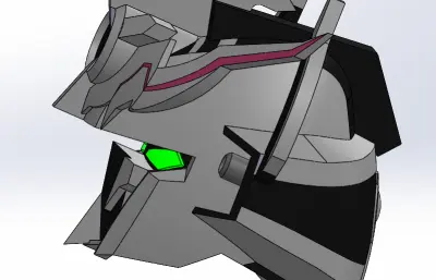 假面骑士EVOL机器人头盔