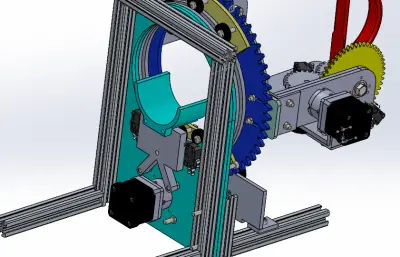 手腕康复机器人原型结构