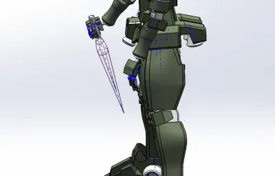 高达W LEO机器人