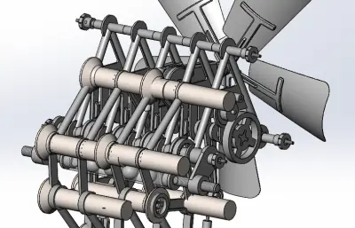heo·Jansen型两足步行机器人