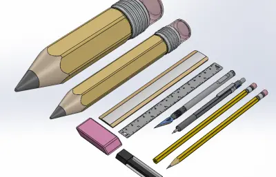 铅笔 钢笔 各种文具