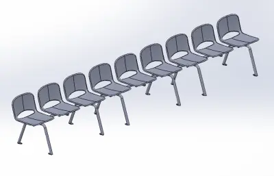 模块化联排座椅