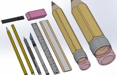 铅笔 钢笔 各种文具