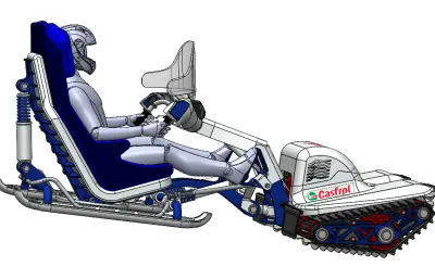 Snow Track Drift雪地漂移履带车