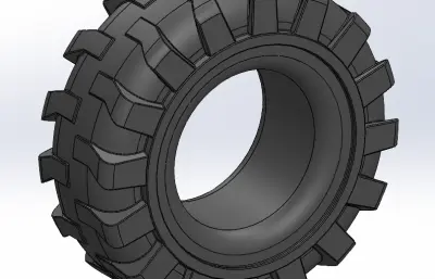 大花纹防滑轮胎