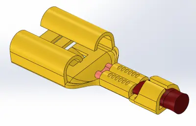 电缆靴母头 6.3x0.8mm