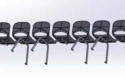 模块化联排座椅