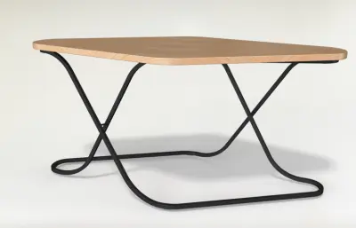 可折叠菱形咖啡桌