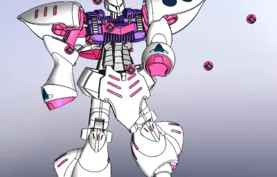 AMX-004库贝利高达机器人