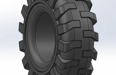 大花纹防滑轮胎