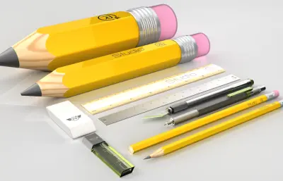 铅笔 钢笔 各种文具