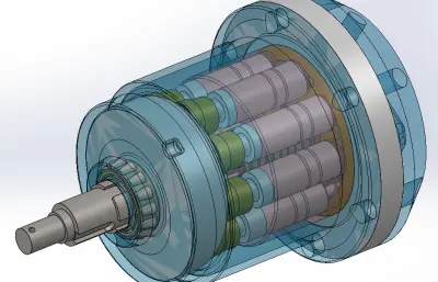 斜盘式轴向柱塞泵
