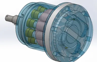 斜盘式轴向柱塞泵