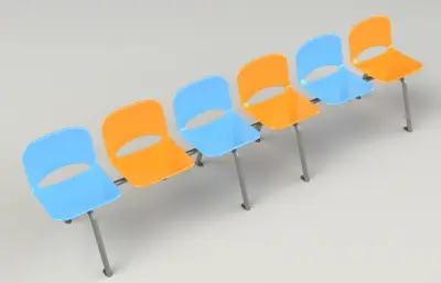 模块化联排座椅