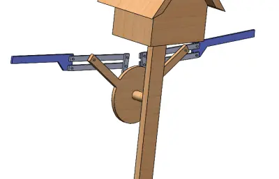 自动稻草人设计