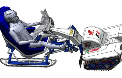 Snow Track Drift雪地漂移履带车