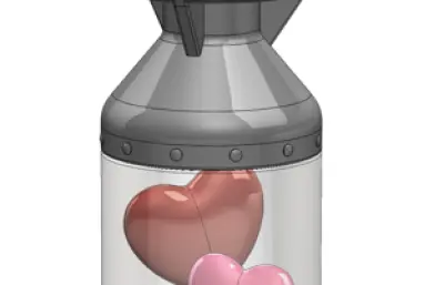 爱的艺术品吊坠