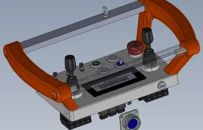 手持遥控器模型