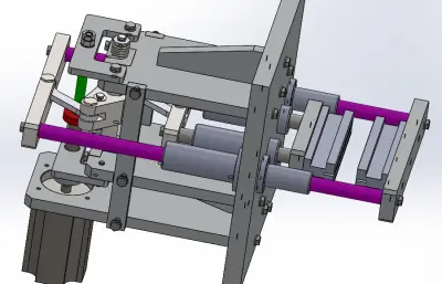 凸轮包装热封机构