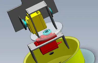 双轴太阳跟踪器模型