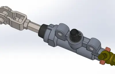 摩托车后制动主缸