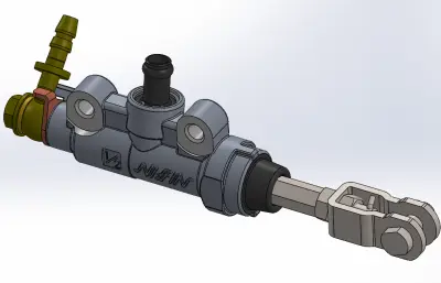 摩托车后制动主缸