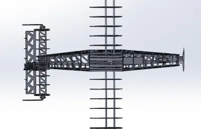 固定翼无人机航模框架