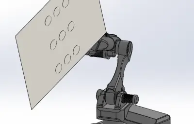 带气动工具的工业6轴机器人