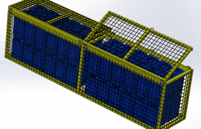 腐蚀性产品储存围栏