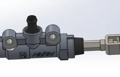 摩托车后制动主缸