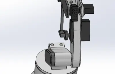 小型3D打印5自由度机械臂