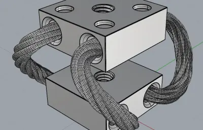 小型钢丝绳隔振器