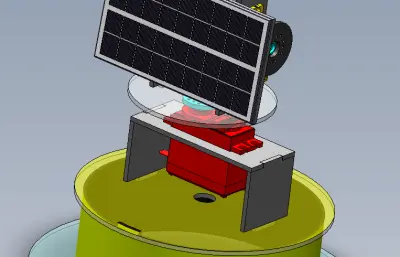 双轴太阳跟踪器模型