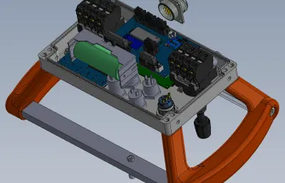 手持遥控器模型