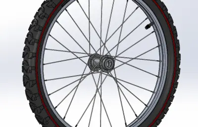 儿童自行车车轮