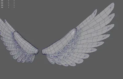 天使翅膀 卡通白色翅膀 天使之翼