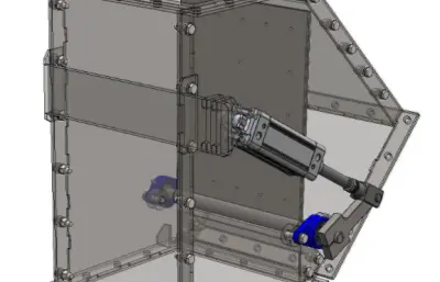 气动斜三通分料器