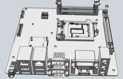 HD101-H81主板（友通Mini ITX）