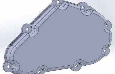 齿轮减速箱剖面图纸